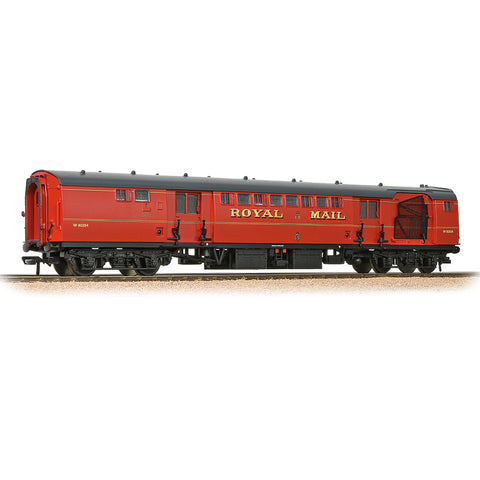 Bachmann 39-421B OO Gauge BR Mk1 POS Post Office Sorting Van Post Office Red (with Nets)