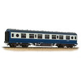 Bachmann 39-452 OO Gauge LMS 57ft 'Porthole' Second Corridor Coach BR Blue & Grey