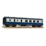 Bachmann 39-462 OO Gauge LMS 57ft 'Porthole' Brake Second Corridor Coach BR Blue & Grey