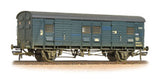 Bachmann 39-528A OO Gauge BR Blue CCT Covered Carriage Truck (Weathered)