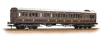 Bachmann 39-600A OO Gauge SE&CR 60ft Birdcage Brake Composite Lavatory Coach Dark Lake