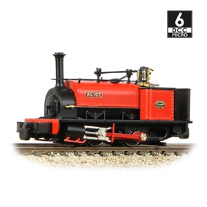 Bachmann 391-050 OO-9 Gauge Quarry Hunslet 0-4-0 Tank 'Alice' Dinorwic Quarry Red