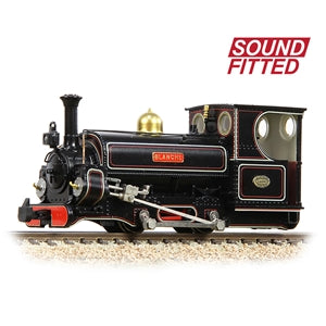 Bachmann 391-125SF OO-9 Gauge Main Line Hunslet 0-4-0ST 'Blanche' Penrhyn Quarry Lined Black (Early)