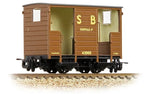 Bachmann 393-101 OO-9 Gauge RNAD Open-End Brake Van Statfold Barn Railway Brown
