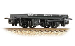 Bachmann 393-176 OO-9 Gauge RNAD Flat Wagon Statfold Barn Railway Grey 'Serpent B'