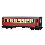 Bachmann 394-001 OO-9 Gauge Steel Bodied Third Bogie Coach Maroon & Cream