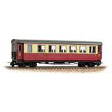 Bachmann 394-001 OO-9 Gauge Steel Bodied Third Bogie Coach Maroon & Cream