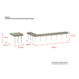 Graham Farish 42-0013 N Gauge Scenecraft Post War System-Built Station
