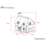 Graham Farish 42-0019 N Gauge Thatched Cottage