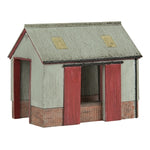 Graham Farish 42-0022 N Gauge Scenecraft Corrugated Goods Shed