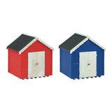 Graham Farish 42-0080 N Gauge Scenecraft Beach Huts (Pk 2)