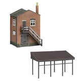 Graham Farish 42-0088 N Gauge Industrial Store and Canopy