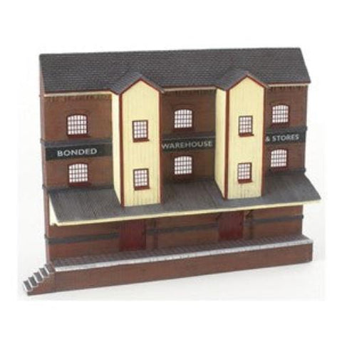 Graham Farish 42-204 N Gauge Scenecraft Low Relief Bonded Warehouse