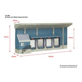 Graham Farish 42-205 N Gauge Scenecraft Low Relief Industrial Unit