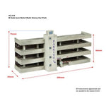 Graham Farish 42-210 N Gauge Scenecraft Low Relief Multi Storey Car Park