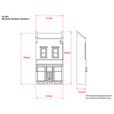 Graham Farish 42-263 N Gauge Low Relief Nick's Barbers