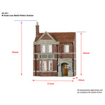 Graham Farish 42-271 N Gauge Scenecraft Low Relief Police Station