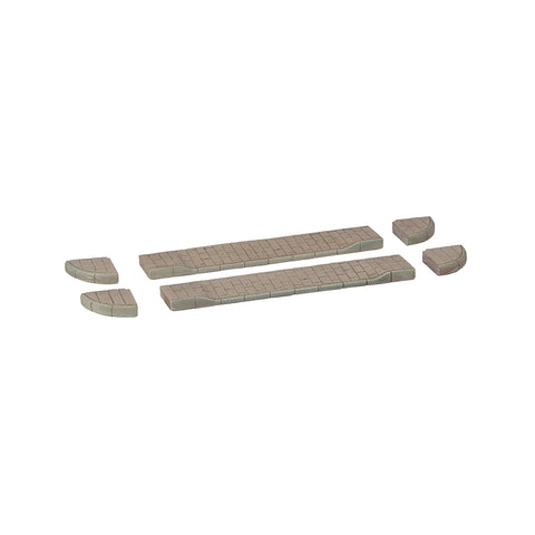 Graham Farish 42-564 N Gauge Scenecraft Corner Pavements and Drop Kerbs