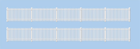 Ratio 421 OO Gauge GWR Station Fencing (White)