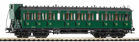 Piko 53334 HO Gauge Classic SNCB 3rd Class Coach w/Brakeman's Cab III