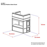 Bachmann 44-0012 OO Gauge Scenecraft Platform Book Stand