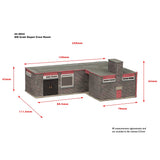 Bachmann 44-0034 OO Gauge Scenecraft Depot Crew Room