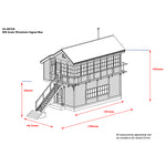 Bachmann 44-0074Z OO Gauge Wroxham Signal Box