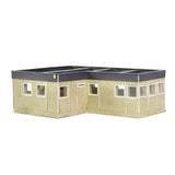 Bachmann 44-0094 OO Gauge Rendered Prefab Building