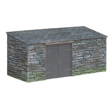 Bachmann 44-0106 OO-9 Gauge Slate Built Boiler House and Chimney