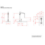 Bachmann 44-0117 OO Gauge Scenecraft Lucston Water Crane