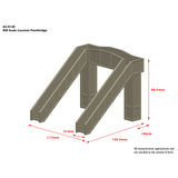 Bachmann 44-0120 OO Gauge Scenecraft Lucston Footbridge