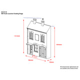 Bachmann 44-0122 OO Gauge Low Relief Lucston Pullman Hotel