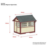 Bachmann 44-0134 OO Gauge Scenecraft Wigmore Signal Cabin