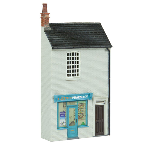 Bachmann 44-0140 OO Gauge Scenecraft Lucston Pharmacy