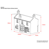 Bachmann 44-0155 OO Gauge Scenecraft North Eastern Railway Station
