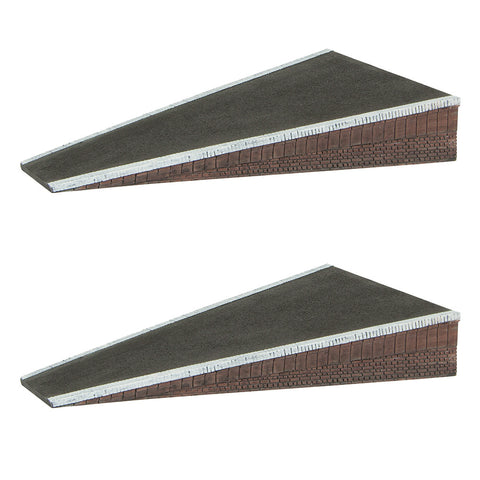 Bachmann 44-0162 OO Gauge Scenecraft Narrow Platform Ramps (x2)