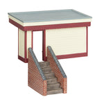 Bachmann 44-0167 OO Gauge Scenecraft Wooden Halt and Steps