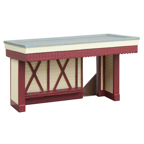 Bachmann 44-0167 OO Gauge Scenecraft Wooden Halt and Steps