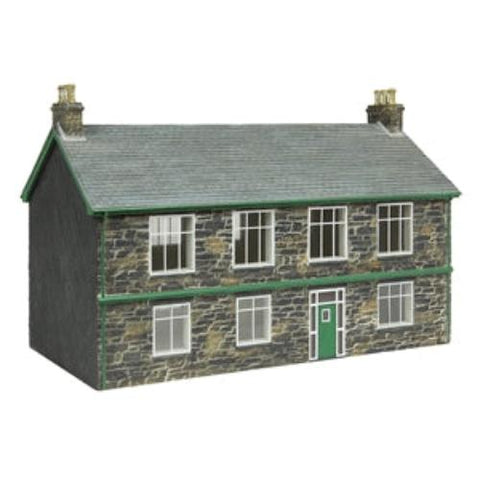 Bachmann 44-0170G OO-9 Gauge Scenecraft Harbour Station Main Hall - Green