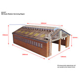 Bachmann 44-017 OO Gauge Scenecraft Modern Servicing Depot