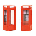 Bachmann 44-0503 OO Gauge Scenecraft K8 Telephone Boxes (x2)