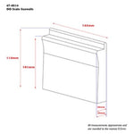 Bachmann 44-0514 OO Gauge Scenecraft Seawalls (x2)