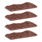 Bachmann 44-0516 OO Gauge Scenecraft Ironstone Loads for 24T Hopper Wagons (x4)
