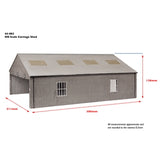 Bachmann 44-083 OO Gauge Carriage Shed