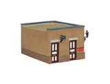 Bachmann 44-090C OO Gauge Scenecraft Bluebell Station Waiting Room and Toilet Crimson and Cream