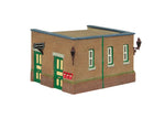 Bachmann 44-090G OO Gauge Bluebell Waiting Room and Toilet Green and Cream