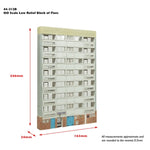 Bachmann 44-212B OO Gauge Scenecraft Low Relief Block of Flats