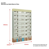 Bachmann 44-212B OO Gauge Scenecraft Low Relief Block of Flats