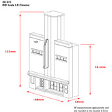 Bachmann 44-215 OO Gauge Scenecraft Low Relief Cinema