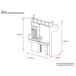 Bachmann 44-221 OO Gauge Low Relief Underground Station